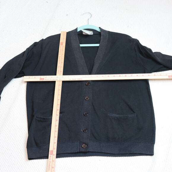 Vintage CSL Cherry Stix Black Cardigan – Made in Hong Kong – Size M - Picture 3 of 6